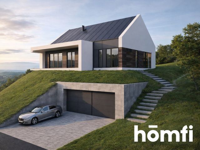 Plot with planning permission | House design | Panoramic view - Ділянка - Продаж - Łańcucki, Łańcut / Handzlówka
