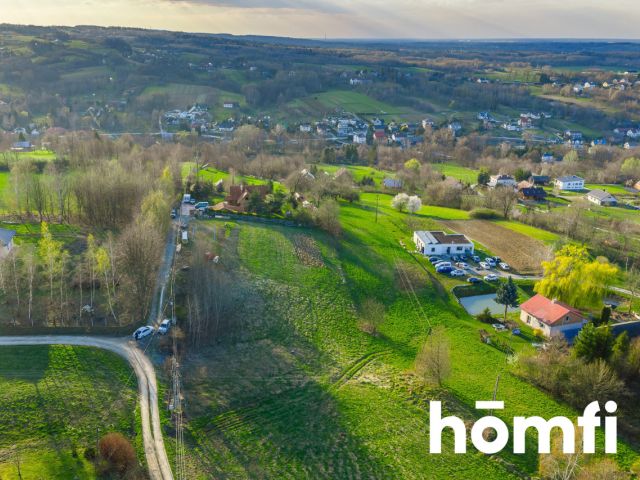 Plot with planning permission | House design | Panoramic view - Ділянка - Продаж - Łańcucki, Łańcut / Handzlówka