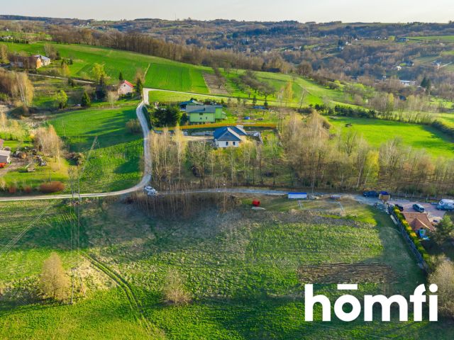 Plot with planning permission | House design | Panoramic view - Ділянка - Продаж - Łańcucki, Łańcut / Handzlówka