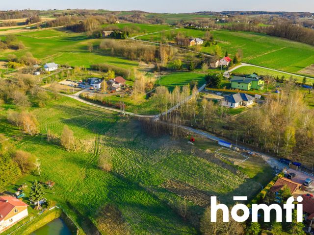 Plot with planning permission | House design | Panoramic view - Ділянка - Продаж - Łańcucki, Łańcut / Handzlówka