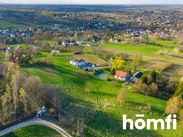 Plot with planning permission | House design | Panoramic view - Ділянка - Продаж - Łańcucki, Łańcut / Handzlówka