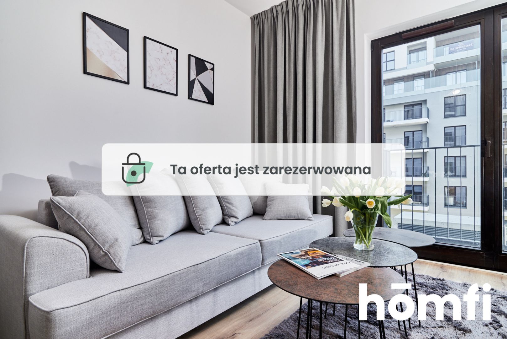 Studio Apartment with Balcony and River View | Angel River | Walońska Street | Wrocław - Квартира - Продаж - Wrocław, Krzyki