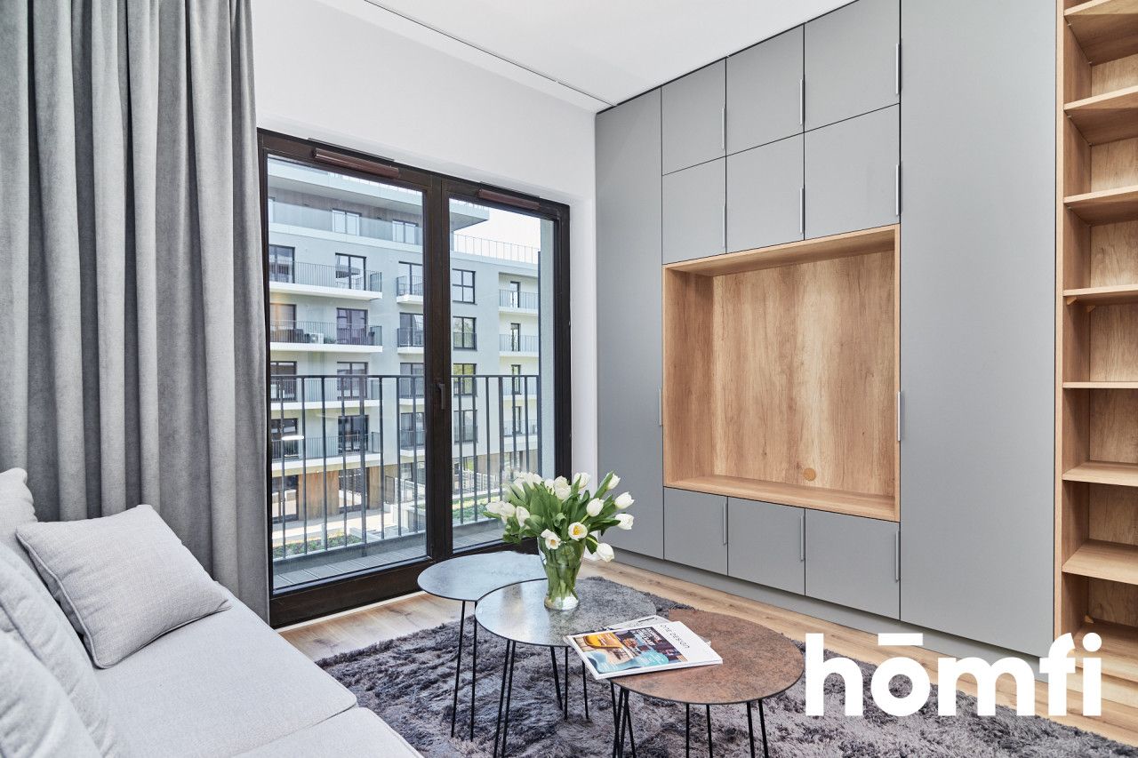 Studio Apartment with Balcony and River View | Angel River | Walońska Street | Wrocław - Apartment - Sale - Wrocław, Krzyki