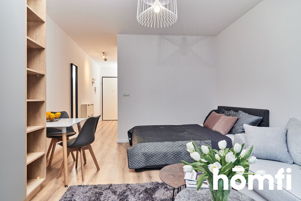 Studio Apartment with Balcony and River View | Angel River | Walońska Street | Wrocław - Apartment - Sale - Wrocław, Krzyki