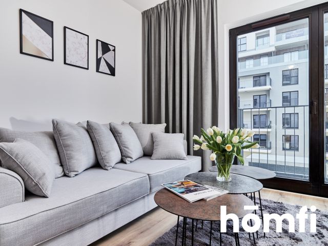 Studio Apartment with Balcony and River View | Angel River | Walońska Street | Wrocław - Apartment - Sale - Wrocław, Krzyki