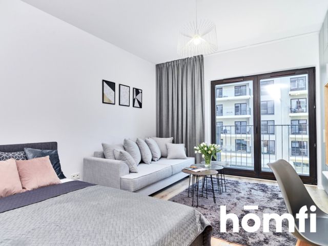 Studio Apartment with Balcony and River View | Angel River | Walońska Street | Wrocław - Apartment - Sale - Wrocław, Krzyki