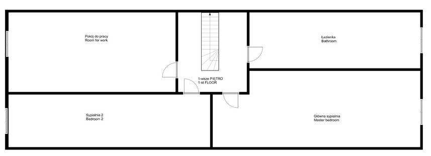 A unique terraced house, close to the forest and green areas - House - Rent - Wrocław, Psie Pole / Wojnów
