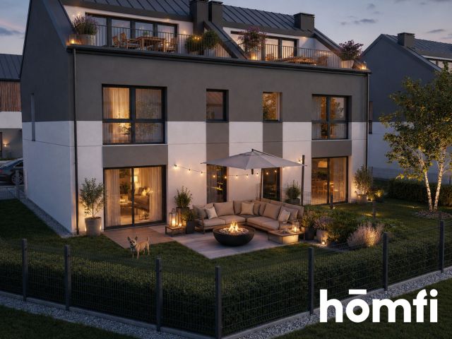 Alternatywa dla domu! 3 pok-54 m² + ogród VILLA OSIKOWA - Mieszkanie - Sprzedaż - Kraków
