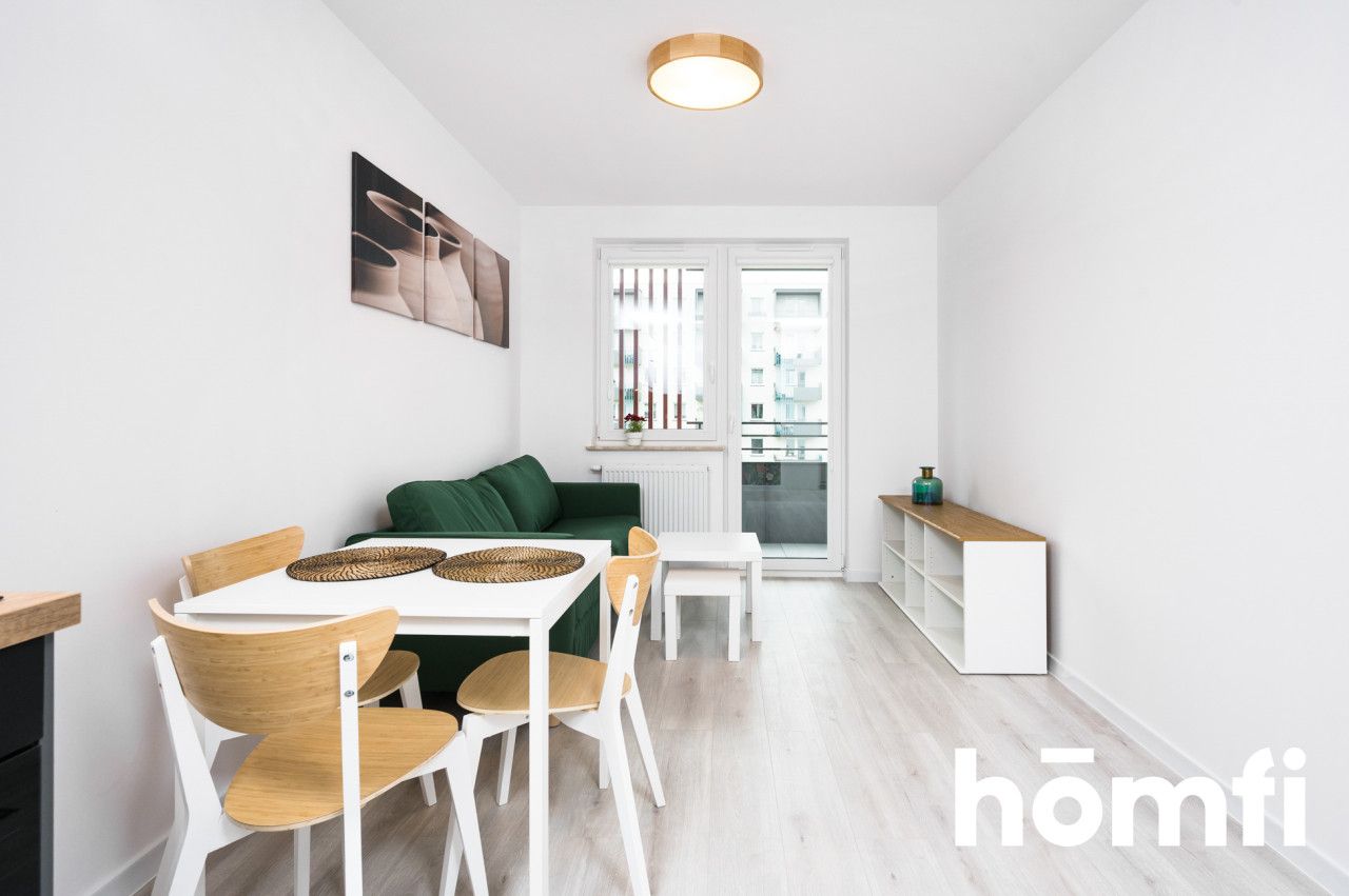 Equipped, two-room with a balcony - Apartment - Rent - Kraków, Nowa Huta / Mistrzejowice