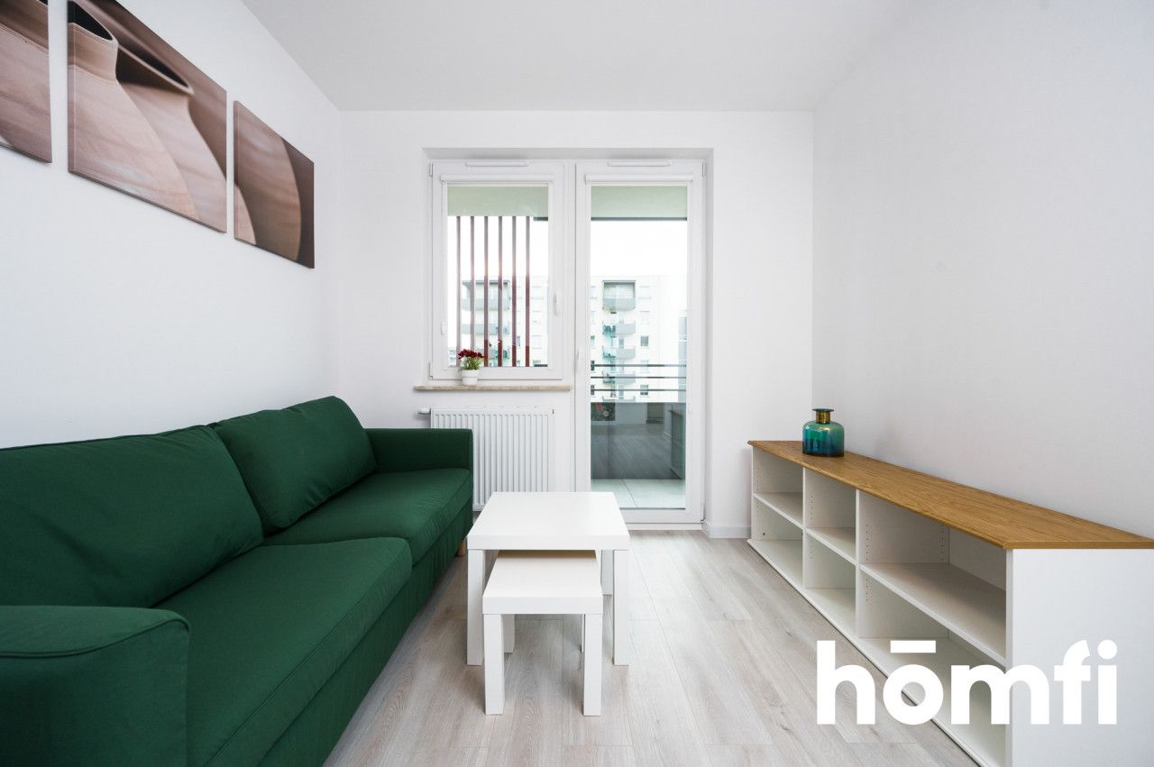 Equipped, two-room with a balcony - Apartment - Rent - Kraków, Nowa Huta / Mistrzejowice