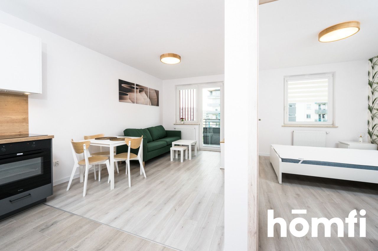 Equipped, two-room with a balcony - Apartment - Rent - Kraków, Nowa Huta / Mistrzejowice