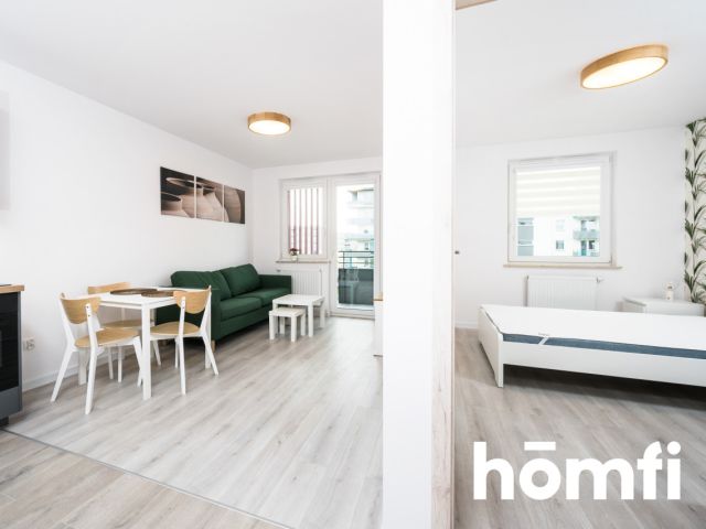 Equipped, two-room with a balcony - Apartment - Rent - Kraków, Nowa Huta / Mistrzejowice