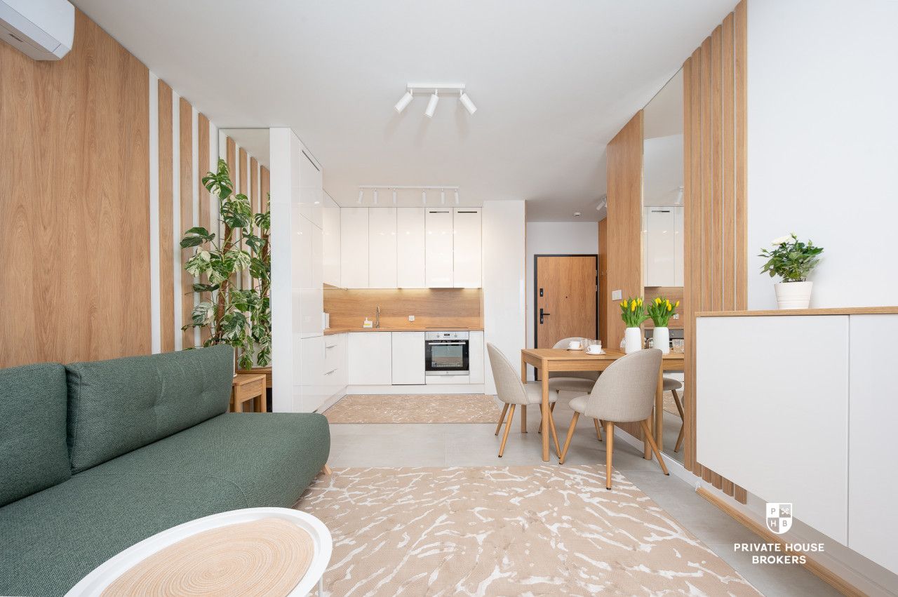 Brand-new 1-bedroom apartment with AC, balcony & parking – available now | Prądnik Czerwony - Apartment - Rent - Kraków, Śródmieście / Prądnik Czerwony