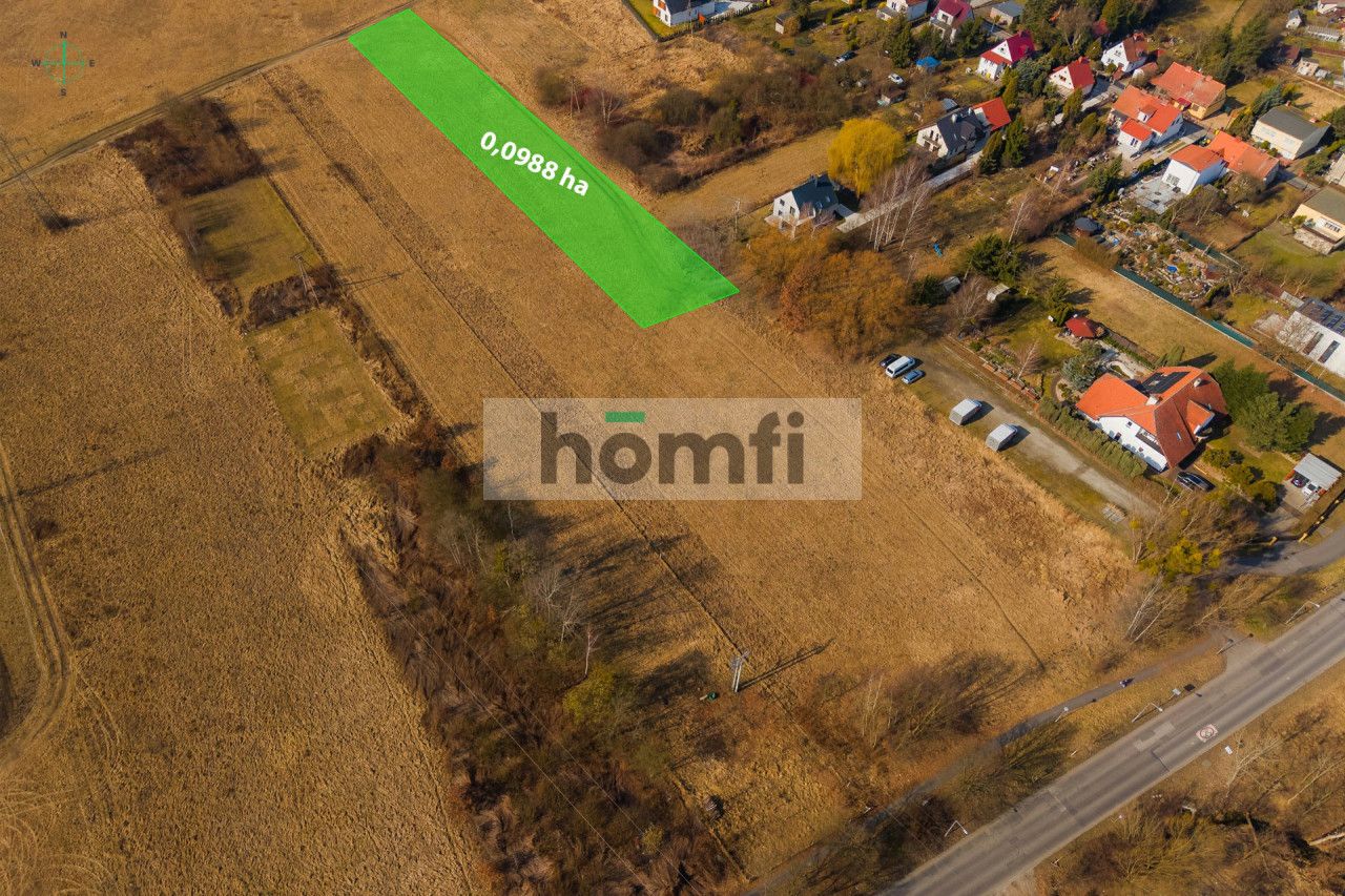 DZIAŁKA BUDOWLANA ok. 988 m² MPZP PAWŁOWICE - Plot - Sale - Wrocław, Psie Pole