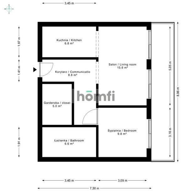 Apartment in Warsaw - Platinum Towers - Apartment - Sale - Warszawa, Śródmieście