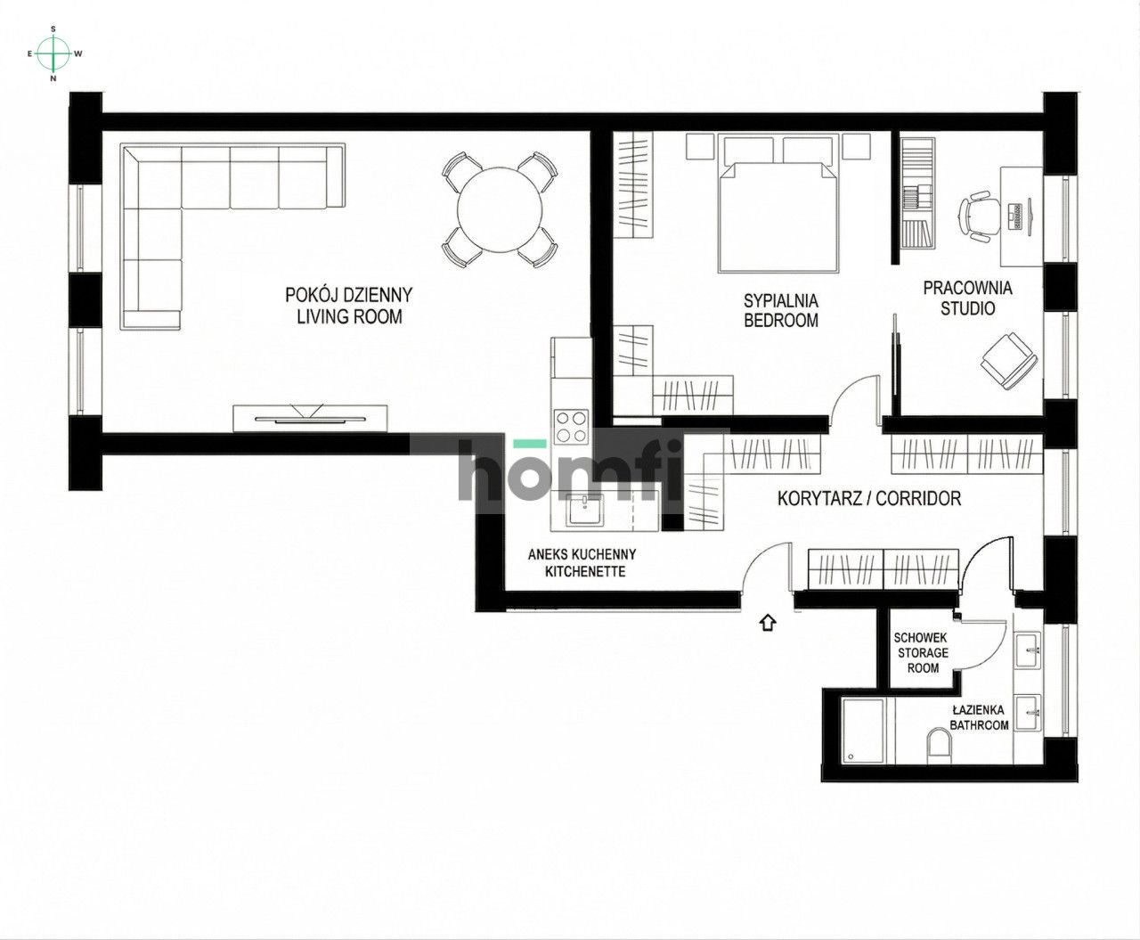 Loft w wyremontowanej kamienicy / mieszkanie z pracownią / wysokie sufity / - Mieszkanie - Sprzedaż - Wrocław, Stare Miasto