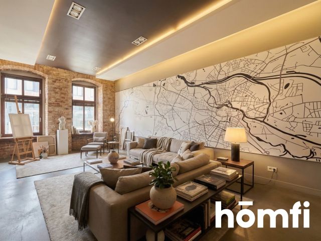 Loft in a renovated tenement house / Apartment with a studio/office / High ceilings - Квартира - Продаж - Wrocław, Stare Miasto