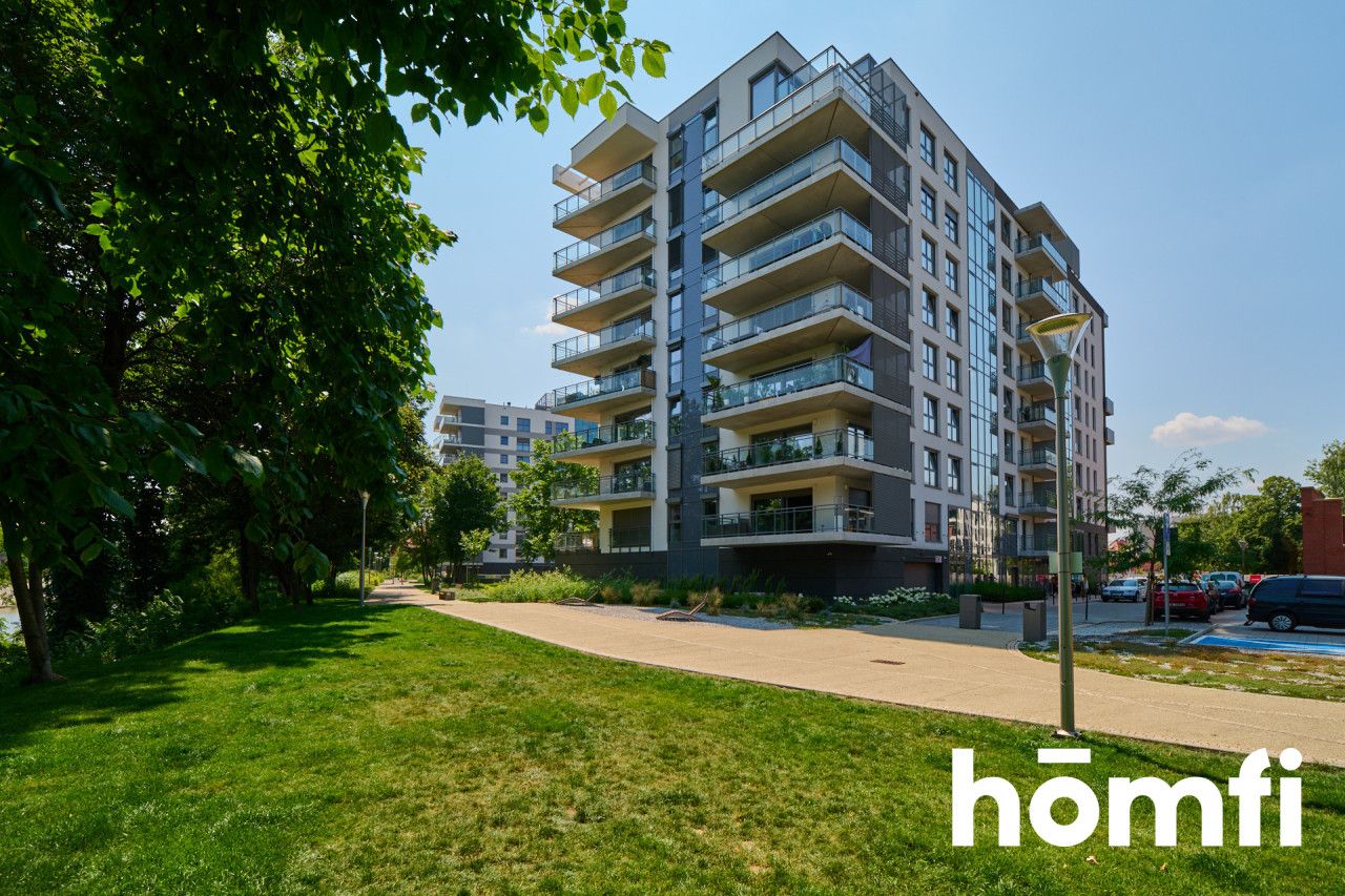 3-room apartment with 2 balconies in the River Point development - Квартира - Продаж - Wrocław, Kępa Mieszczańska