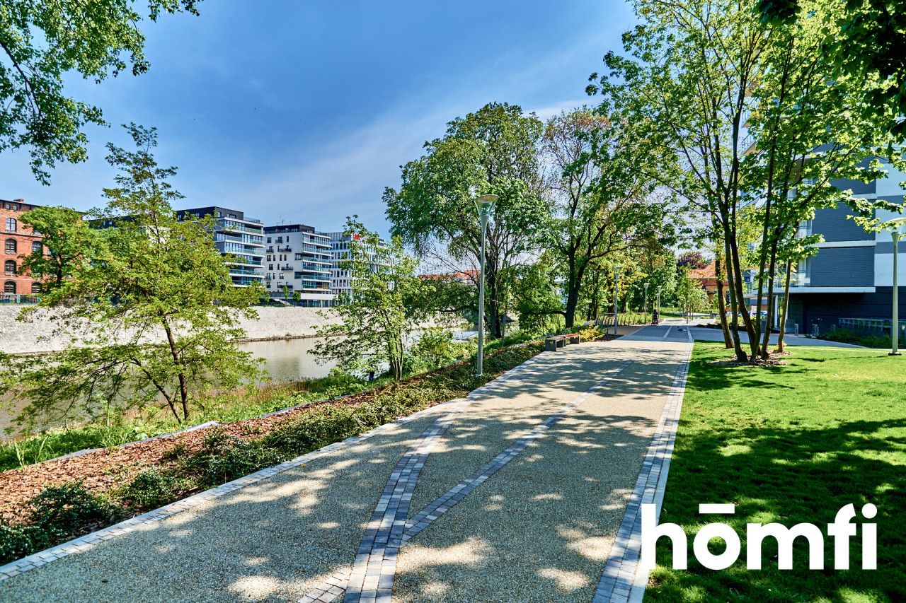 3-room apartment with 2 balconies in the River Point development - Квартира - Продаж - Wrocław, Kępa Mieszczańska