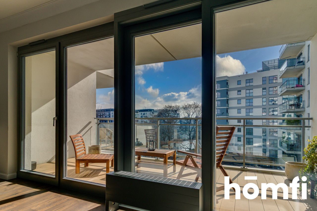 3-room apartment with 2 balconies in the River Point development - Квартира - Продаж - Wrocław, Kępa Mieszczańska