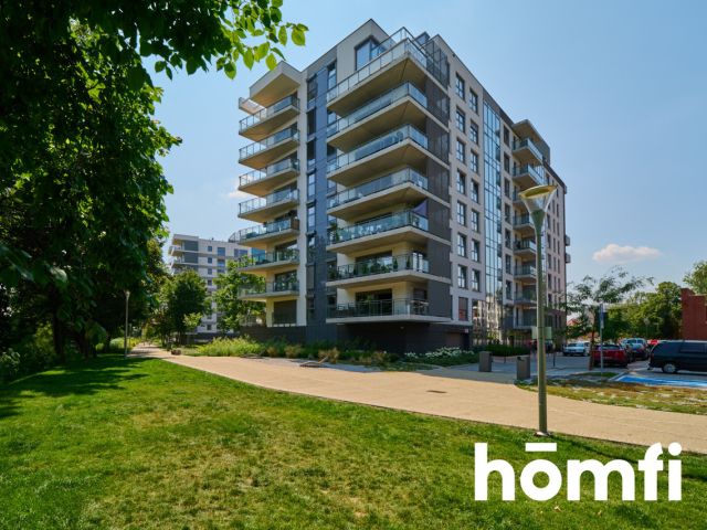 3-room apartment with 2 balconies in the River Point development - Квартира - Продаж - Wrocław, Kępa Mieszczańska
