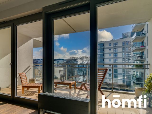 3-room apartment with 2 balconies in the River Point development - Квартира - Продаж - Wrocław, Kępa Mieszczańska