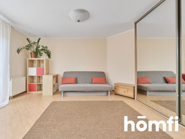 Studio apartment with a balcony - Krzywoustego Street (Kowale) - Квартира - Оренда - Wrocław, Psie Pole / Kowale