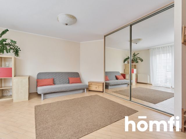 Studio apartment with a balcony - Krzywoustego Street (Kowale) - Apartment - Rent - Wrocław, Psie Pole / Kowale