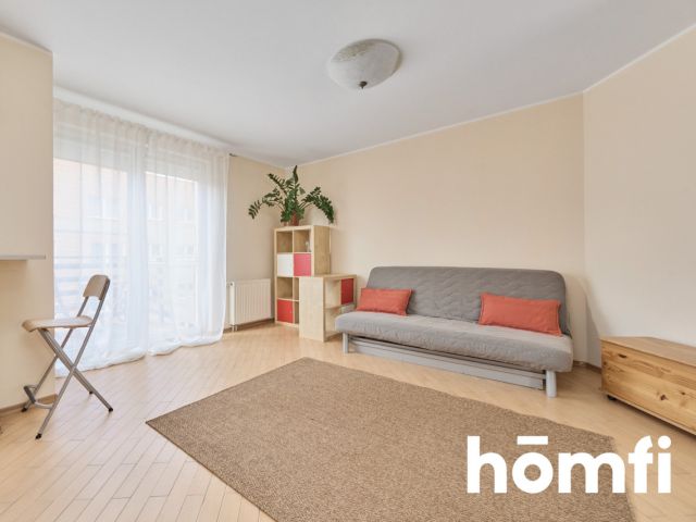 Studio apartment with a balcony - Krzywoustego Street (Kowale) - Квартира - Оренда - Wrocław, Psie Pole / Kowale