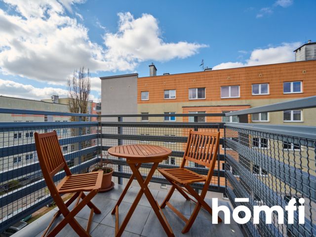 Studio apartment with a balcony - Krzywoustego Street (Kowale) - Квартира - Оренда - Wrocław, Psie Pole / Kowale