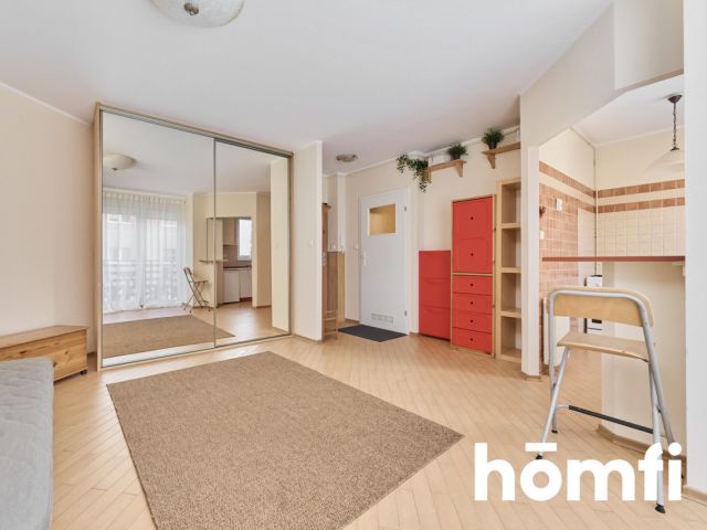 Studio apartment with a balcony - Krzywoustego Street (Kowale) - Квартира - Оренда - Wrocław, Psie Pole / Kowale