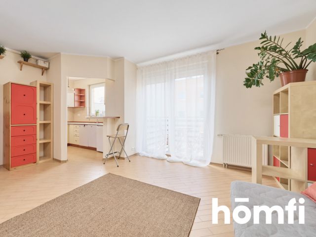 Studio apartment with a balcony - Krzywoustego Street (Kowale) - Квартира - Оренда - Wrocław, Psie Pole / Kowale