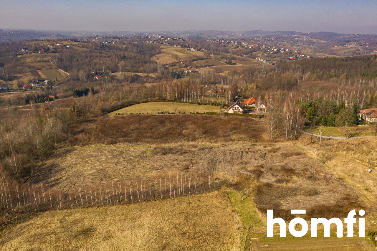 Widokowa, duża 86ar, foremna i uzbrojona działka budowlana z południową ekspozycją na sprzedaż - Winiary | Gdów - Działka - Sprzedaż - Wielicki, Gdów / Winiary