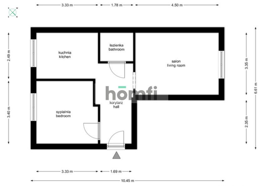Koszutka | 2 rooms | 600m to SPODEK - Apartment - Rent - Katowice, Koszutka