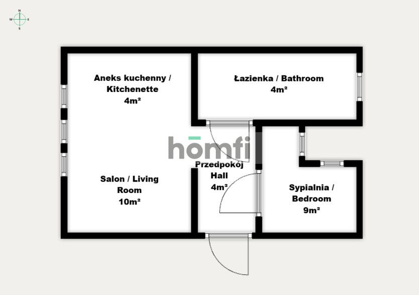 Cozy 2-Room Apartment in a Quiet Neighborhood - Квартира - Оренда - Gdańsk, Orunia Górna