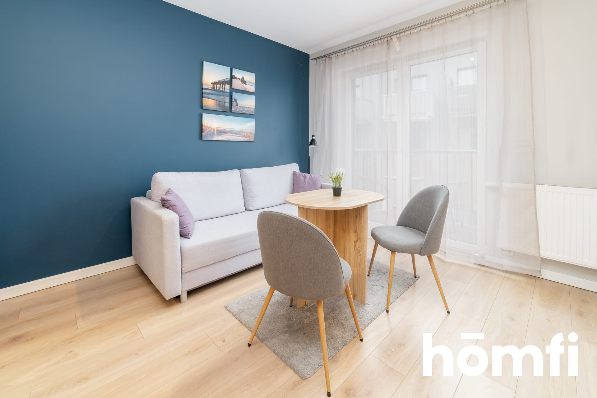 Studio apartment in the city center with a balcony | new building - Квартира - Продаж - Łódź, Śródmieście