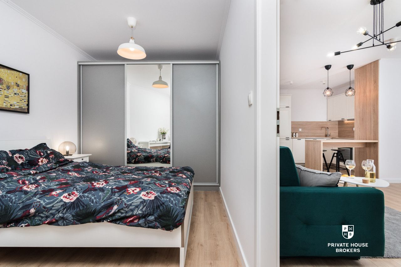 Zjawiskowy apartament 49 m² z balkonem 8 m² w Wiślane Tarasy 2.0 – wysoki standard, top lokalizacja przy Wiśle - Mieszkanie - Wynajem - Kraków, Śródmieście / Grzegórzki