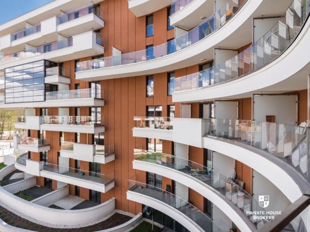 Zjawiskowy apartament 49 m² z balkonem 8 m² w Wiślane Tarasy 2.0 – wysoki standard, top lokalizacja przy Wiśle - Mieszkanie - Wynajem - Kraków, Śródmieście / Grzegórzki