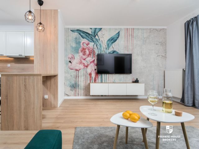 Zjawiskowy apartament 49 m² z balkonem 8 m² w Wiślane Tarasy 2.0 – wysoki standard, top lokalizacja przy Wiśle - Mieszkanie - Wynajem - Kraków, Śródmieście / Grzegórzki
