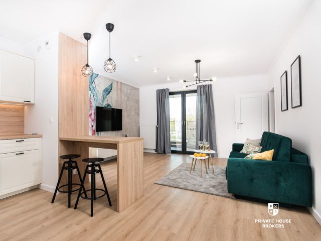 Zjawiskowy apartament 49 m² z balkonem 8 m² w Wiślane Tarasy 2.0 – wysoki standard, top lokalizacja przy Wiśle - Mieszkanie - Wynajem - Kraków, Śródmieście / Grzegórzki