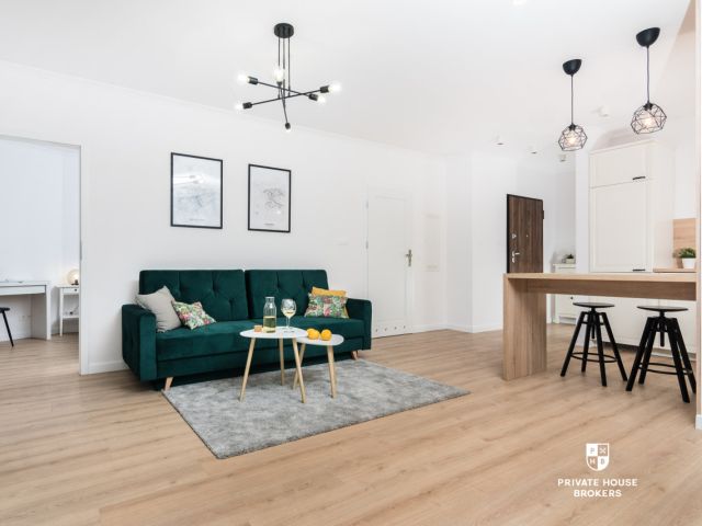 Zjawiskowy apartament 49 m² z balkonem 8 m² w Wiślane Tarasy 2.0 – wysoki standard, top lokalizacja przy Wiśle - Mieszkanie - Wynajem - Kraków, Śródmieście / Grzegórzki