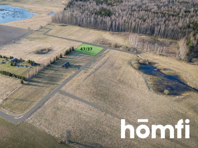 Exceptional plot with a view of the lake and forest - Plot - Sale - Lidzbarski, Lidzbark Warmiński / Blanki