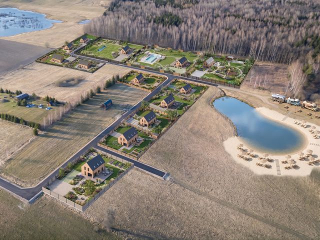 Exceptional plot with a view of the lake and forest - Plot - Sale - Lidzbarski, Lidzbark Warmiński / Blanki