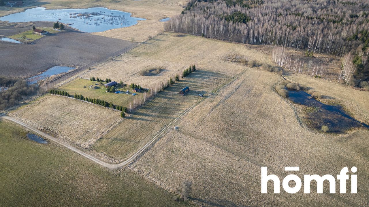 Exceptional plot with a view of the lake and forest - Plot - Sale - Lidzbarski, Lidzbark Warmiński / Blanki