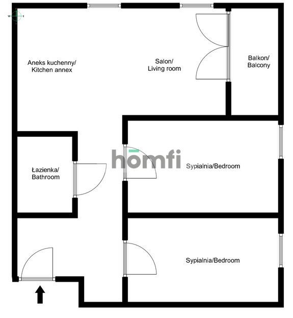 Komfortowe, 3-pokojowe mieszkanie w inwestycji Piasta Towers - Mieszkanie - Wynajem - Kraków, Nowa Huta / Mistrzejowice