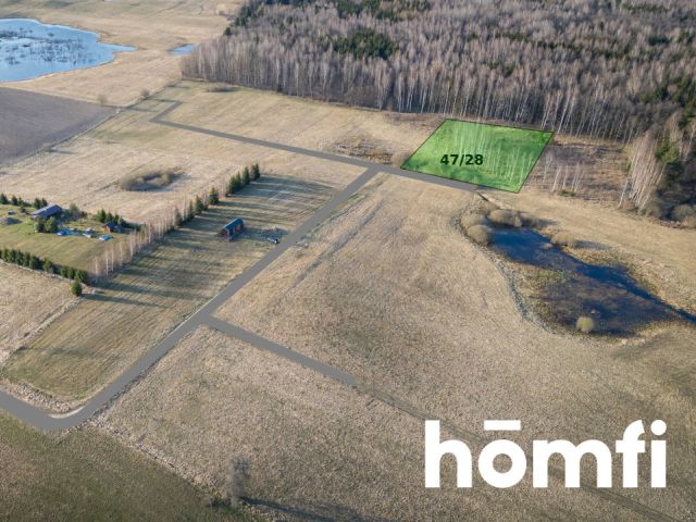 Exceptional plot with a view of the lake and forest - Plot - Sale - Lidzbarski, Lidzbark Warmiński / Blanki