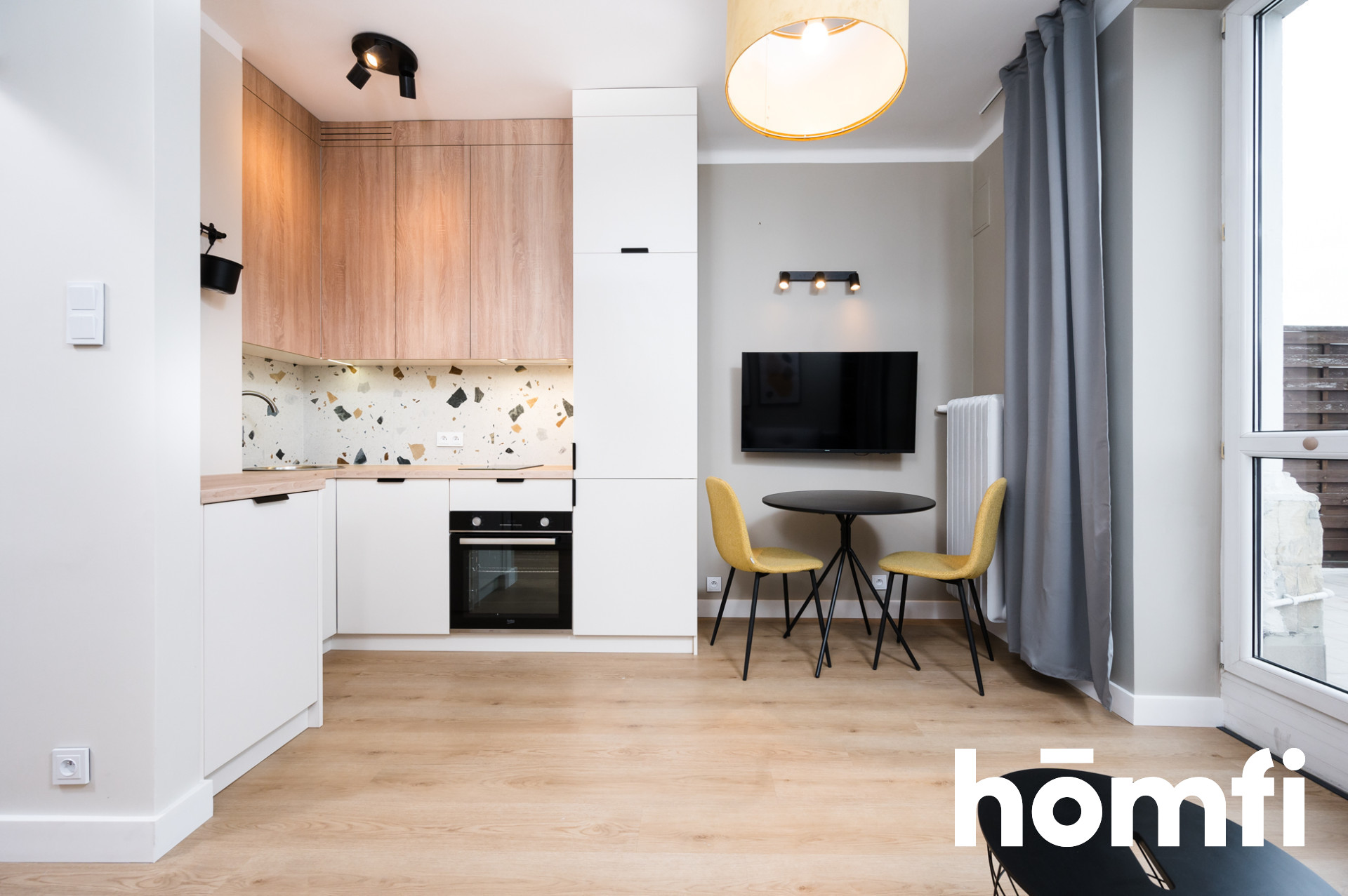 Modern Studio with a Large Terrace | Plac Centralny | Nowa Huta - Apartment - Rent - Kraków, Nowa Huta