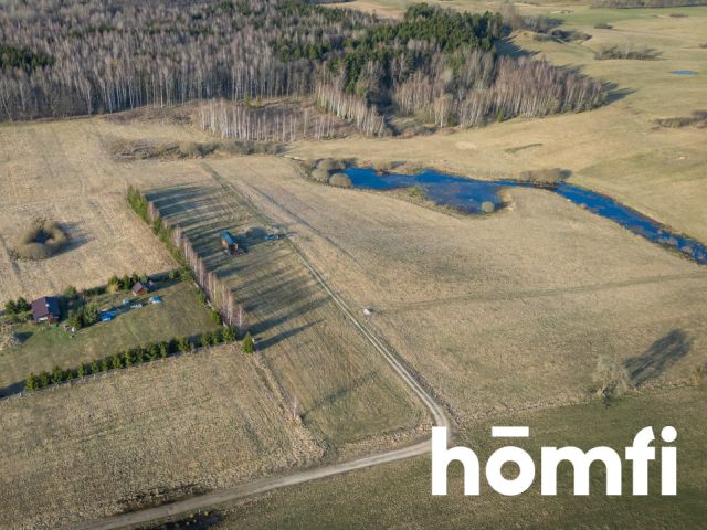 Exceptional plot with a view of the lake and forest - Plot - Sale - Lidzbarski, Lidzbark Warmiński / Blanki