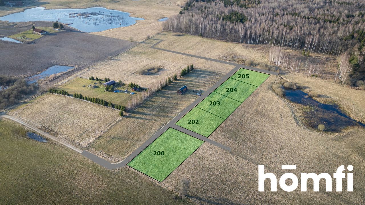 Exceptional plot with a view of the lake and forest - Ділянка - Продаж - Lidzbarski, Lidzbark Warmiński / Blanki