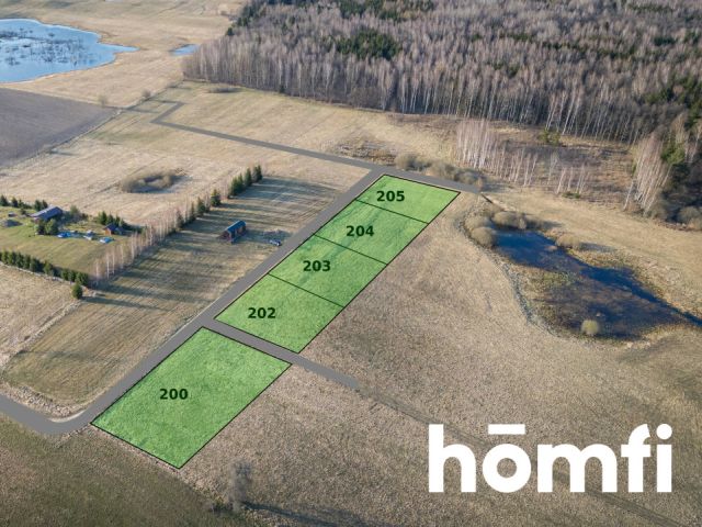 Exceptional plot with a view of the lake and forest - Plot - Sale - Lidzbarski, Lidzbark Warmiński / Blanki